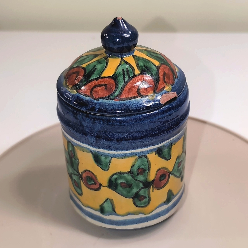 🏠 Talavera Small Jar with lid